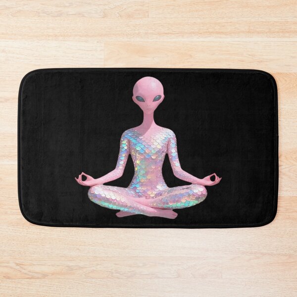 Item preview, Alien Meditating designed and sold by Roanemermaid.