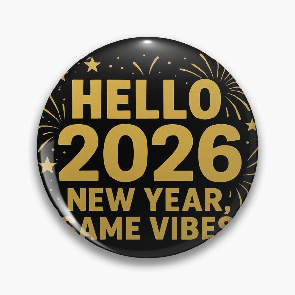 Item preview, Hello 2026 New Year Same Vibes Funny Quote T-Shirt | Chill Vibes New Year Tee designed and sold by fabricutie.