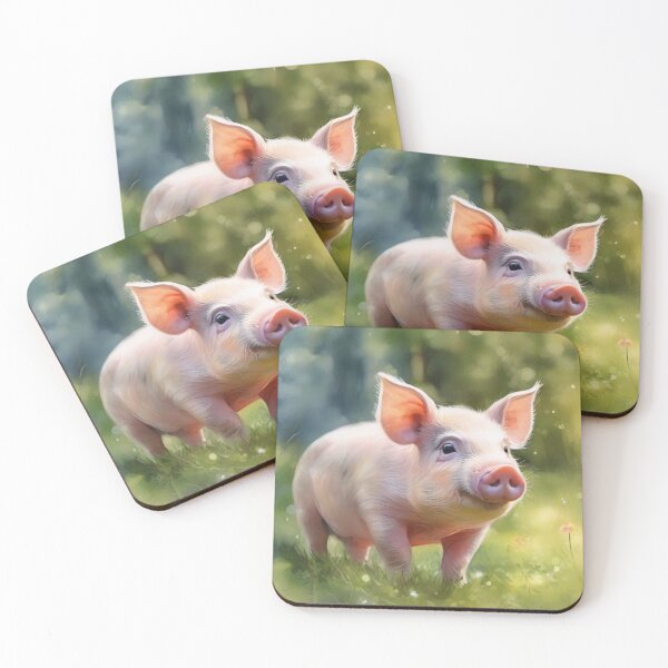 Artikelvorschau, Niedliches Ferkel in der Natur entworfen und verkauft von CalmnessbyChoice.