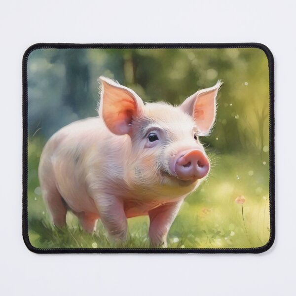 Item preview, Cute Piglet in Nature designed and sold by CalmnessbyChoice.