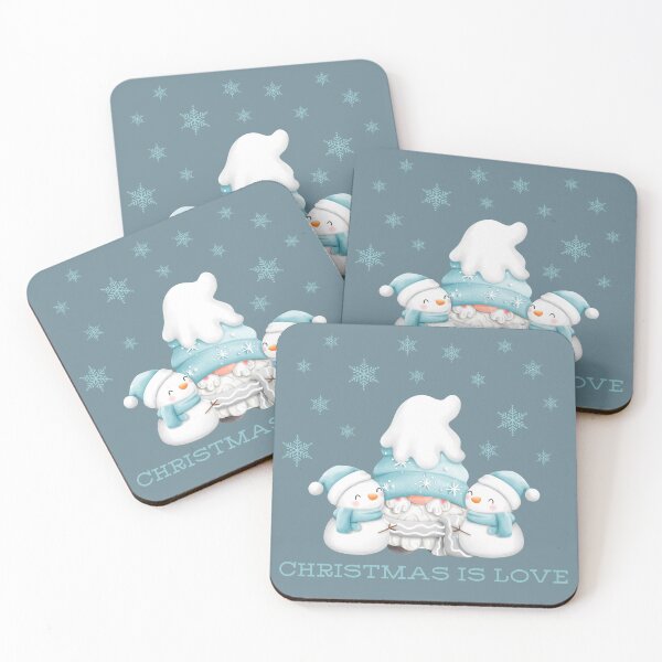 Item preview, Chistmas Shirt / Christmas is Love Snowman and Gnome Snow scene designed and sold by BlesstB.