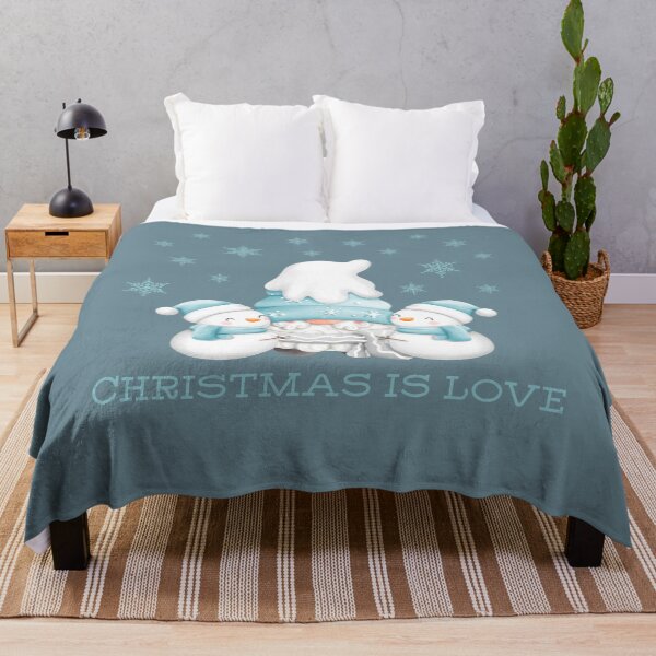 Item preview, Chistmas Shirt / Christmas is Love Snowman and Gnome Snow scene designed and sold by BlesstB.