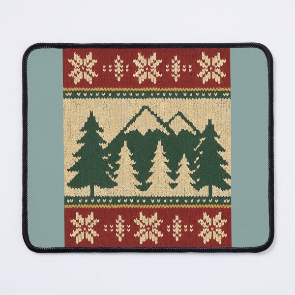 Item preview, Ugly Sweater Knit — Forest Tree Pattern designed and sold by BROHLine Studio.