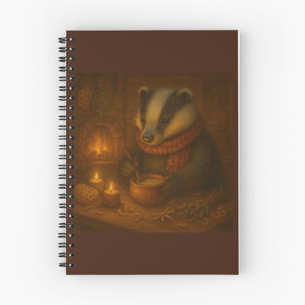 Item preview, Hearthkeeper Badger – Maker of Warm Winter Comforts designed and sold by GeoWild Designs.
