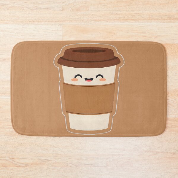 Item preview, Cute Kawaii Styled Aesthetic Coffee Cup Sticker Design designed and sold by MiloOfficial.