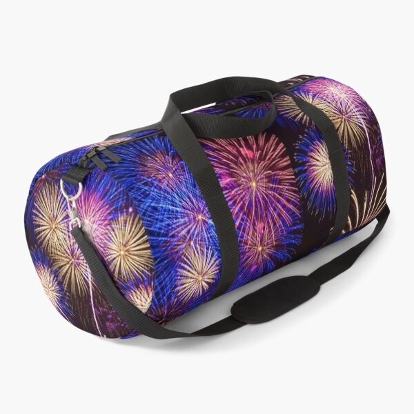 Item preview, Vibrant Fireworks Display Lighting Up the Night Sky in Multiple Colors designed and sold by PixelVibe782.