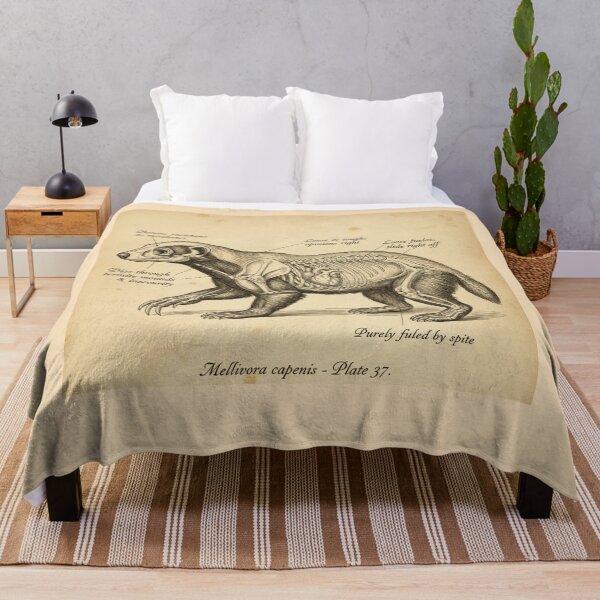 Item preview, Honey Badger Art, Fearless Animal Lover, Mellivora Capensis, Resilient Wildlife Gift, Zero Fucks Given Attitude designed and sold by Ditstyle.
