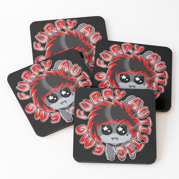 Item preview, Autistic Emo Furry designed and sold by Razpawductions.
