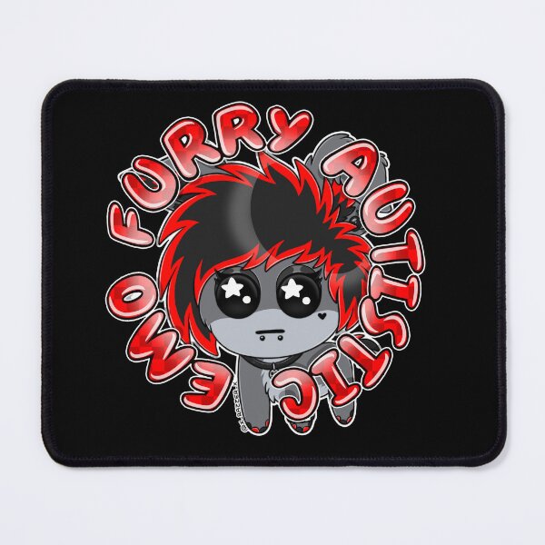 Item preview, Autistic Emo Furry designed and sold by Razpawductions.