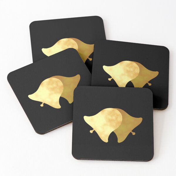 Item preview, Golden Bells on black - Calm, Sensory-Friendly designed and sold by CreaTwinkles.