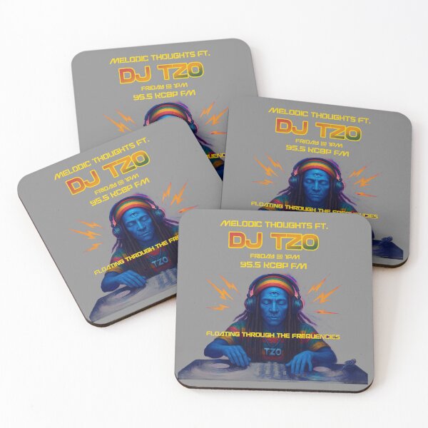 Item preview, DJ TZO - Floating Frequencies designed and sold by Church Boy Clothing Co..