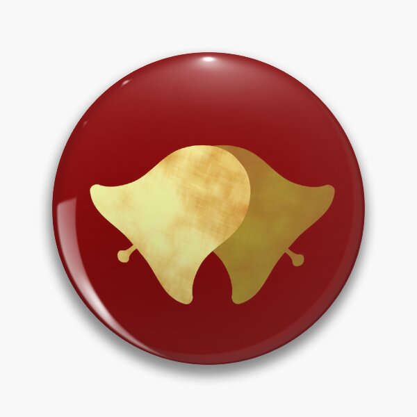 Item preview, Golden Bells on red - Calm, Sensory-Friendly designed and sold by CreaTwinkles.