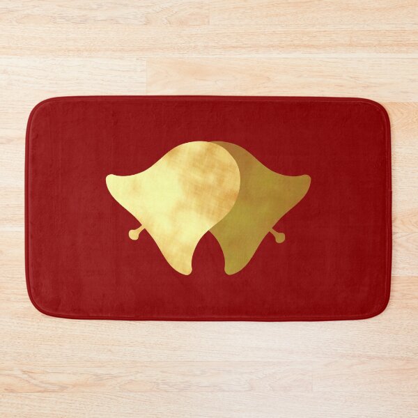Item preview, Golden Bells on red - Calm, Sensory-Friendly designed and sold by CreaTwinkles.