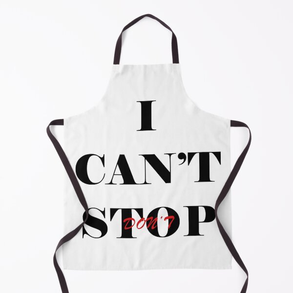 Item preview, I Can't Stop – Bold Minimalist Quote Design designed and sold by Black-Case.