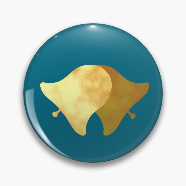 Item preview, Golden Bells on blue - Calm, Sensory-Friendly designed and sold by CreaTwinkles.