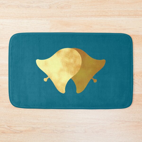 Item preview, Golden Bells on blue - Calm, Sensory-Friendly designed and sold by CreaTwinkles.