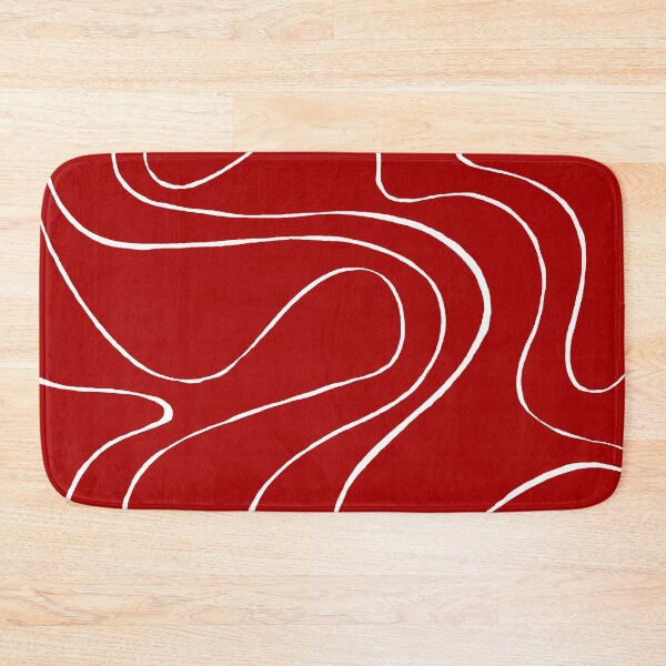 Item preview, Ebb and Flow 2 in Red and White designed and sold by LAEC-Shop.