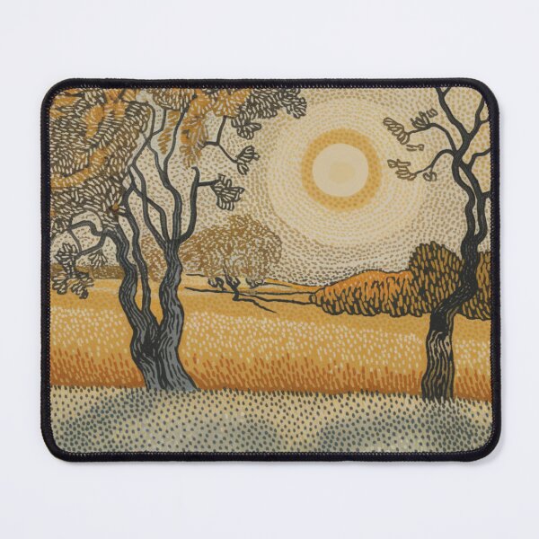 Item preview, Radiance of the Sun | Pointillist French Landscape designed and sold by CARRAANN.