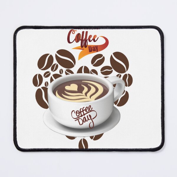 Item preview, National Coffee Day design designed and sold by AKANKEDESIGN.