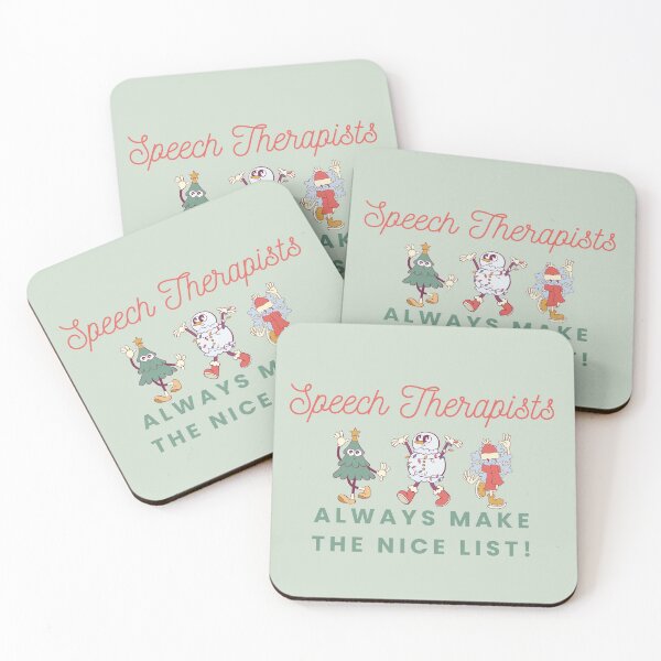 Item preview, Speech Therapists Always Make the Nice List  designed and sold by KKslp.