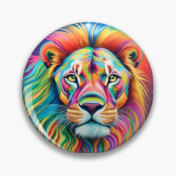 Item preview, Lion Pride magical love colorful designed and sold by AnnaMartaFoley.