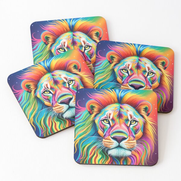 Item preview, Lion Pride magical love colorful designed and sold by AnnaMartaFoley.