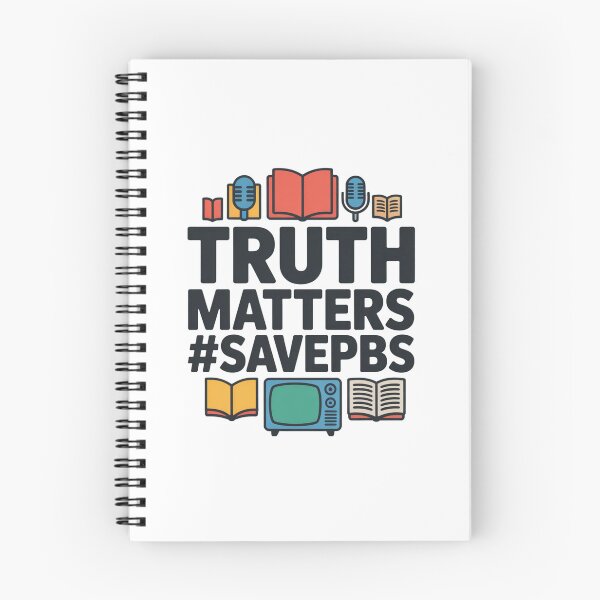 Item preview, Truth Matters Bold Media Literacy Advocacy Cartoon Typography designed and sold by chattsuede.