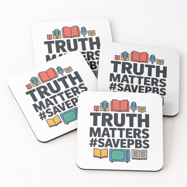 Item preview, Truth Matters Bold Media Literacy Advocacy Cartoon Typography designed and sold by chattsuede.