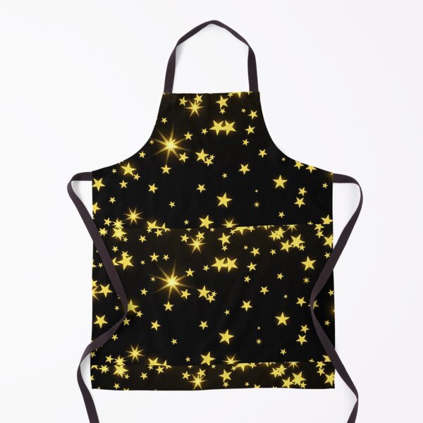 Item preview, Vibrant Golden Stars on Deep Black Background – Festive Digital Illustration designed and sold by PixelVibe782.