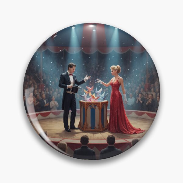 Item preview, The Magician’s Spectacle: Birds, Glamour, and Circus Wonder designed and sold by ForeverPrintsOK.