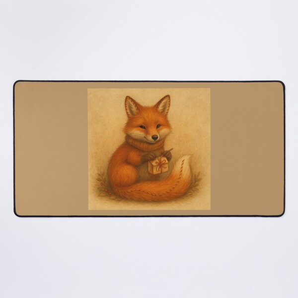 Item preview, Fox of Small Kindnesses – The Little Gift Giver designed and sold by GeoWild Designs.