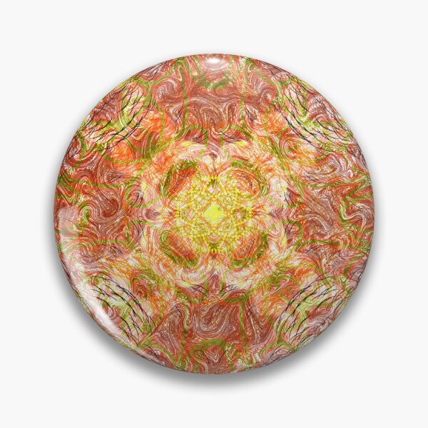 Item preview, Solar Core – Geometric Fire Star Pattern designed and sold by jacoponly.