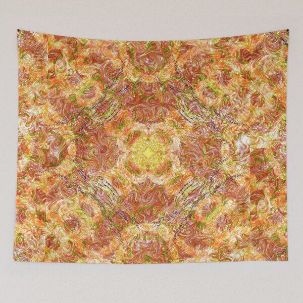 Item preview, Solar Core – Geometric Fire Star Pattern designed and sold by jacoponly.