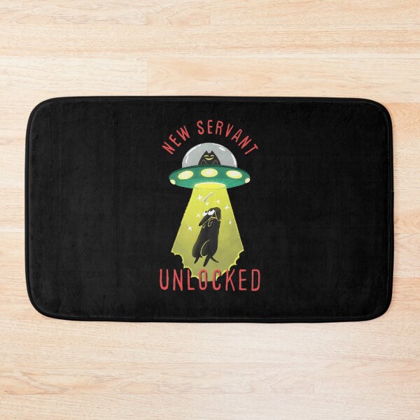 Item preview, New Servant Unlocked – Funny Cat Alien Abduction with Dog Design designed and sold by Wicked-whiskers.
