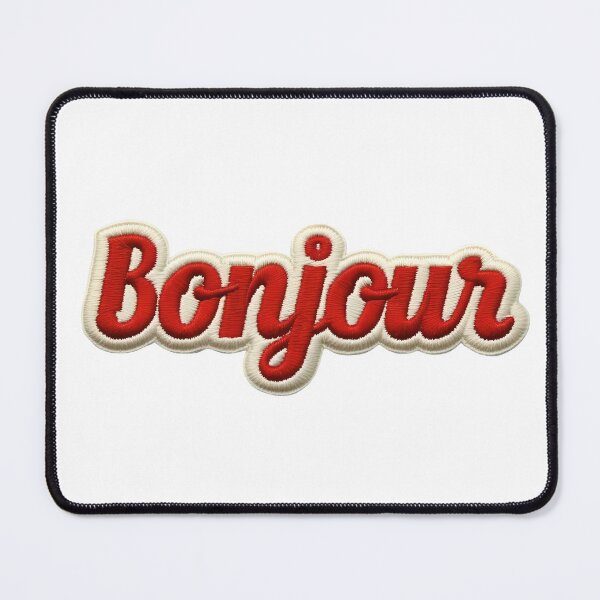 Item preview, Stitched Bonjour designed and sold by CharmStudio.