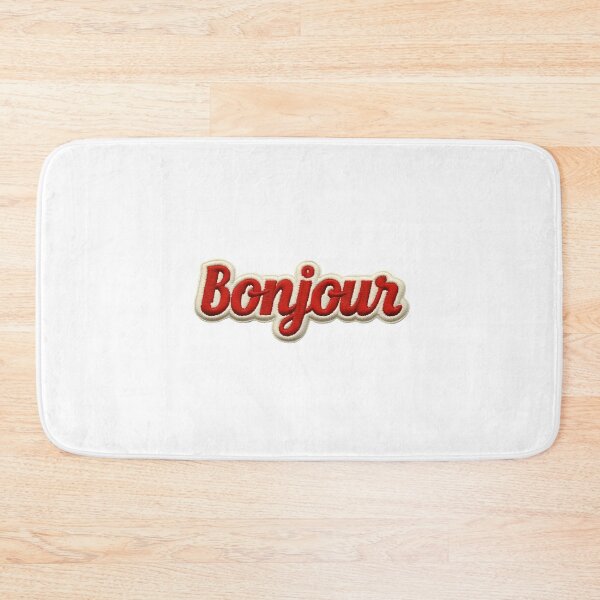 Item preview, Stitched Bonjour designed and sold by CharmStudio.