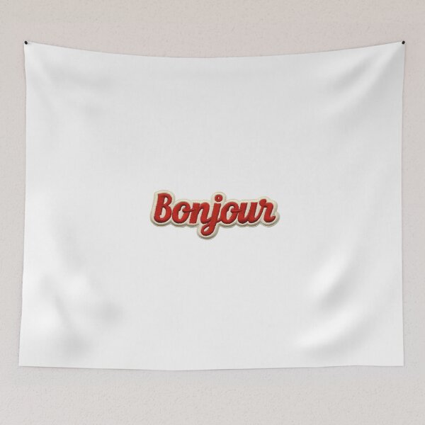 Item preview, Stitched Bonjour designed and sold by CharmStudio.