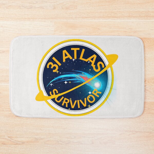Item preview,  3I Atlas Survivor interstellar Comet intruder alien UFO Emblem designed and sold by erozzz.