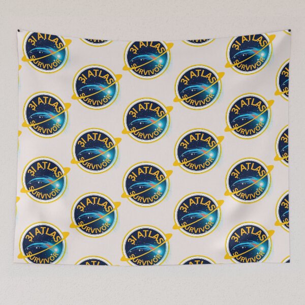 Item preview,  3I Atlas Survivor interstellar Comet intruder alien UFO Emblem designed and sold by erozzz.