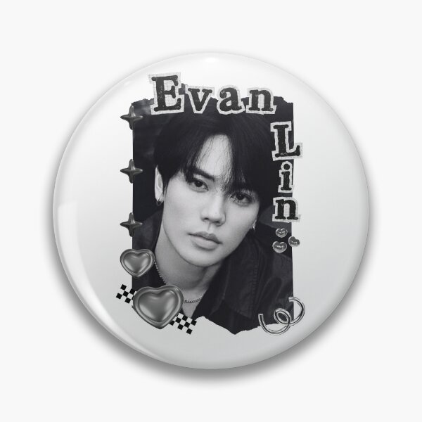 Item preview, Evan Lin (Lin Yanjun 林彦俊) Chinese Actor Cdrama Chinese Entertainment Black and White Collage Digital Art Portrait designed and sold by AJUNICE STUDIO.