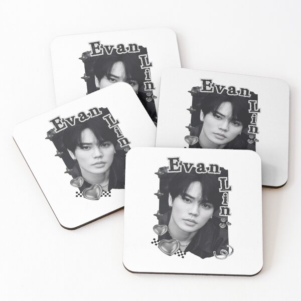 Item preview, Evan Lin (Lin Yanjun 林彦俊) Chinese Actor Cdrama Chinese Entertainment Black and White Collage Digital Art Portrait designed and sold by AJUNICE STUDIO.