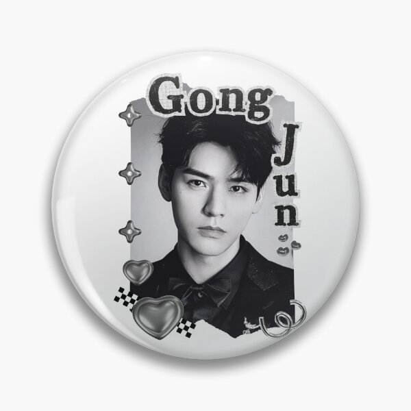 Item preview, Gong Jun (龚俊) Chinese Actor Cdrama Chinese Entertainment Black and White Collage Digital Art Portrait designed and sold by AJUNICE STUDIO.