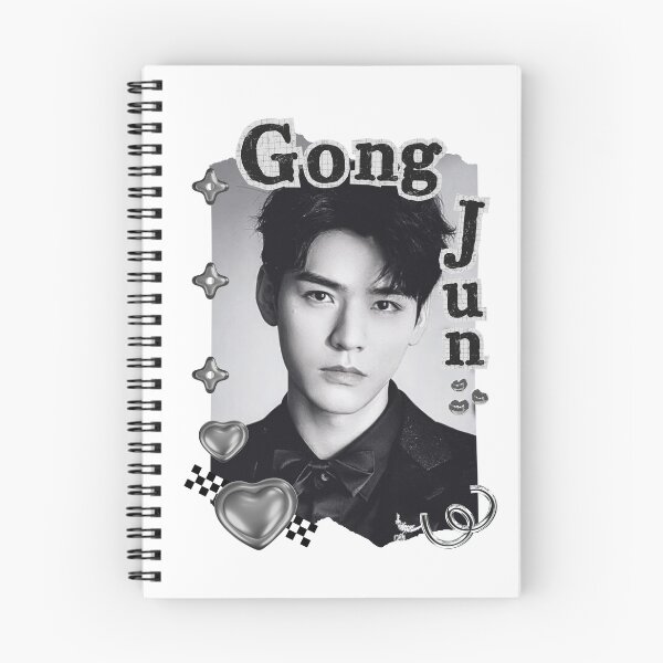 Item preview, Gong Jun (龚俊) Chinese Actor Cdrama Chinese Entertainment Black and White Collage Digital Art Portrait designed and sold by AJUNICE STUDIO.