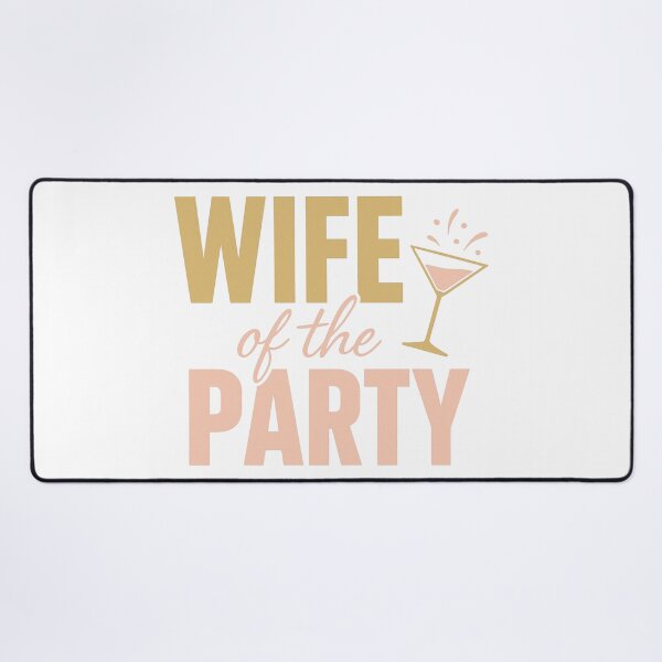 Item preview, Wife of the Party — Fun Bridal & Newlywed Celebration Design designed and sold by SoulThread Studio.