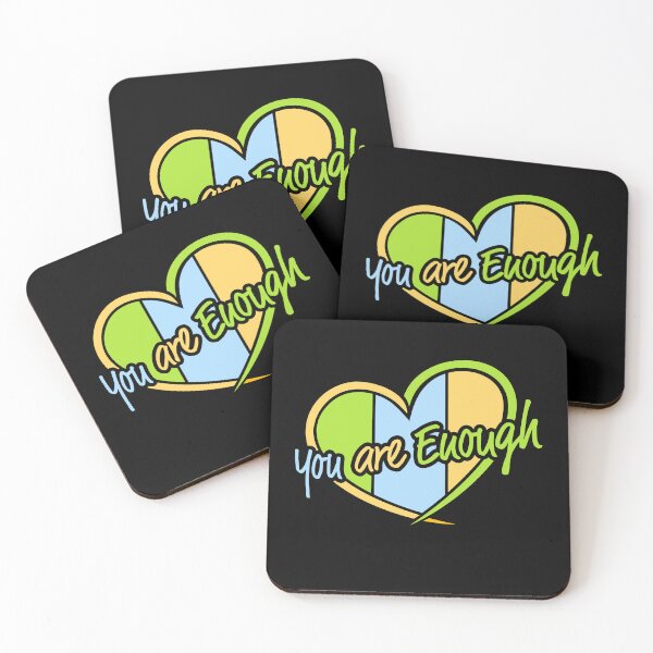 Item preview, You Are Enough Self Love Motivational Quote Inspiration Mindset designed and sold by shirt-o-mat.