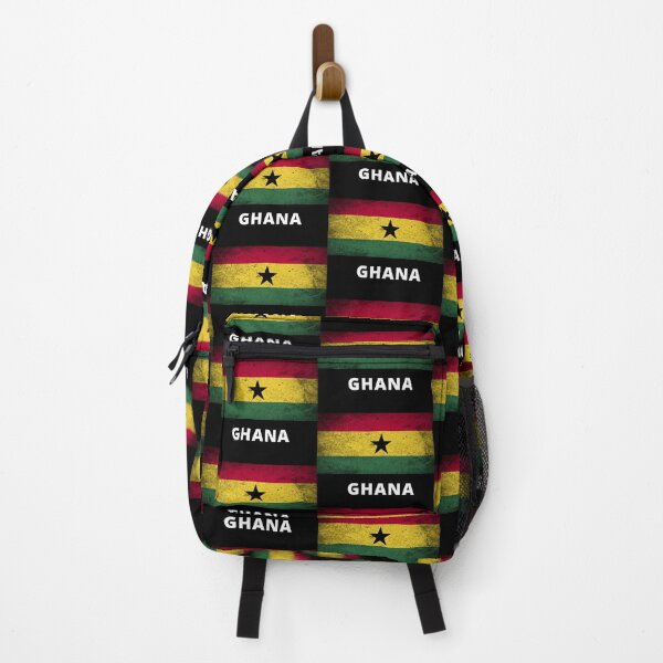 Item preview, Distressed Ghanaian Flag | Black Stars | Ghanaian Pride Gift designed and sold by Ellisen Prints.