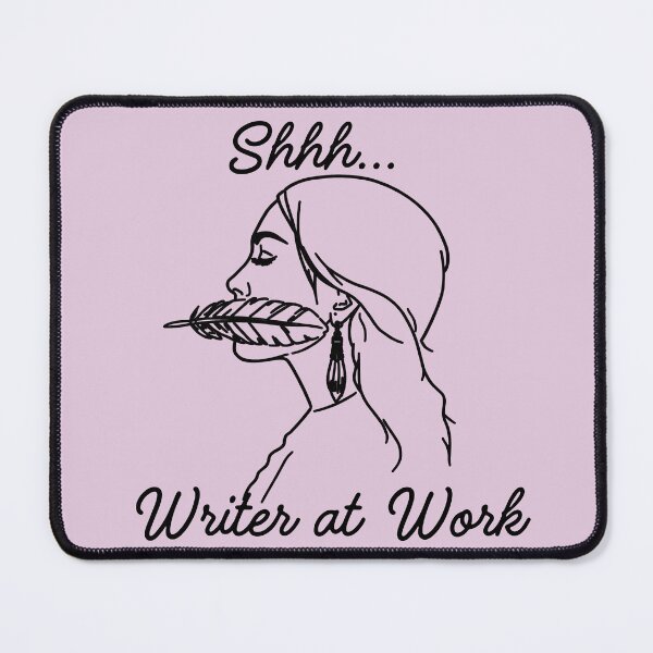 Item preview, Shhh…Writer at Work designed and sold by Ivy-Triggs.