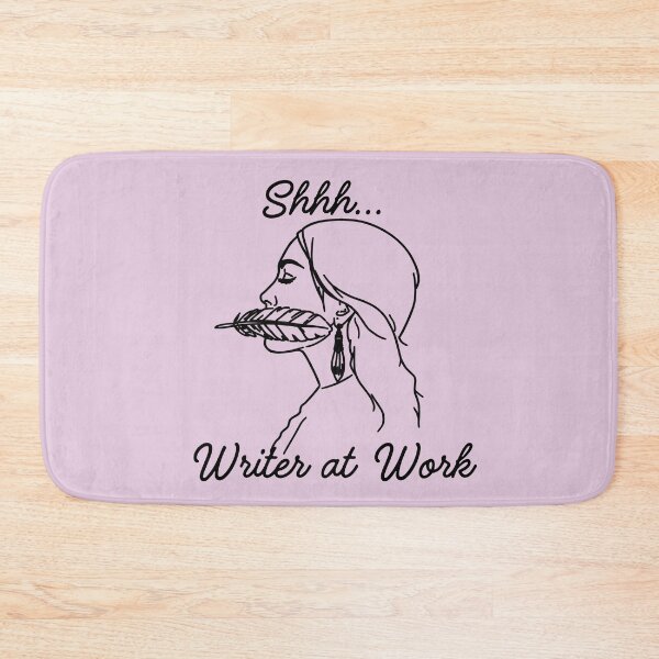 Item preview, Shhh…Writer at Work  designed and sold by Ivy-Triggs.