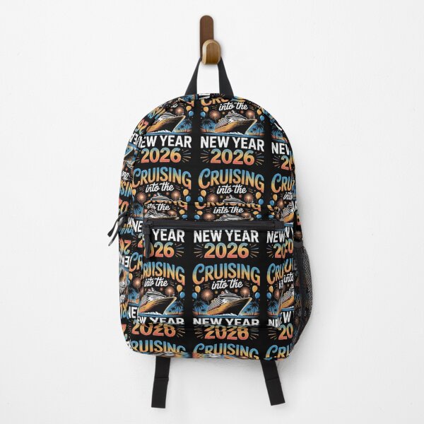 Item preview, Cruising Into The New Year 2026 Family Vacation Celebration Design designed and sold by FreshVibe Prints.