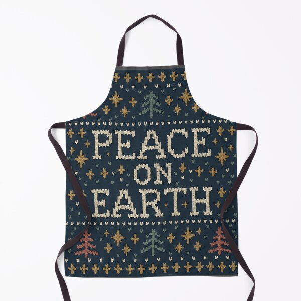 Item preview, Ugly Sweater Knit — Peace on Earth Gold Pattern designed and sold by BROHLine Studio.
